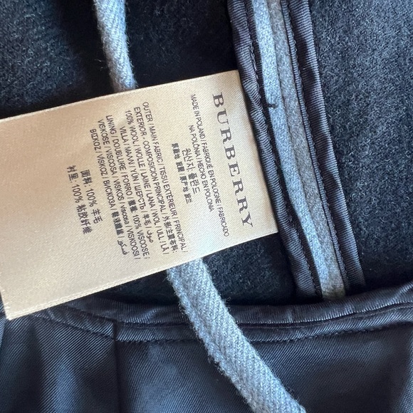 Burberry Wool Cape authentic - Picture 5 of 6